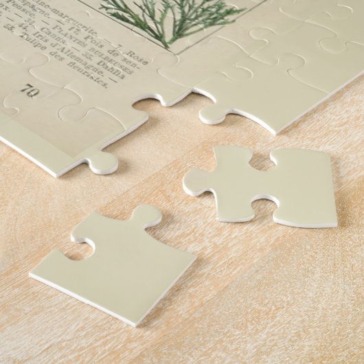 Schöne Millot Fleur Illistration Print Puzzle (Seite)