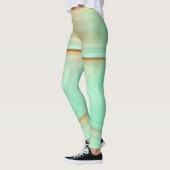 Schöne Mint Gradient Leggings (Links)
