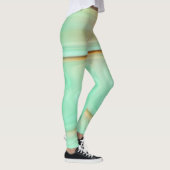 Schöne Mint Gradient Leggings (Rechts)