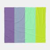 Schöne Mischstreifen-Fleece - 3 Größen verfügbar Fleecedecke (Vorderseite (Horizontal))