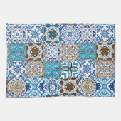 🤩 Schöne Mischung von Azulejos Geschirrtuch (Horizontal)