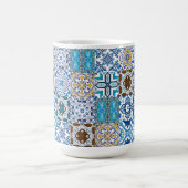 🤩 Schöne Mischung von Azulejos Kaffeetasse (Mittel)