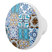 🤩 Schöne Mischung von Azulejos Keramikknauf (Rechts)