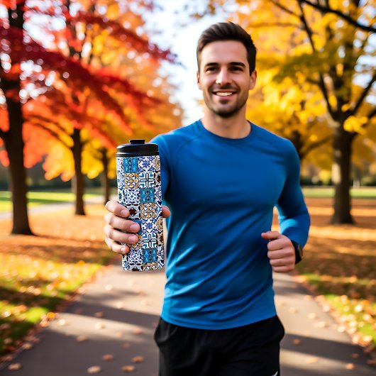 🤩 Schöne Mischung von Azulejos Thermosbecher