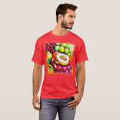 Schöne Mischung von Traubenfruchtgemälden. Jetzt k T-Shirt (Vorne ganz)