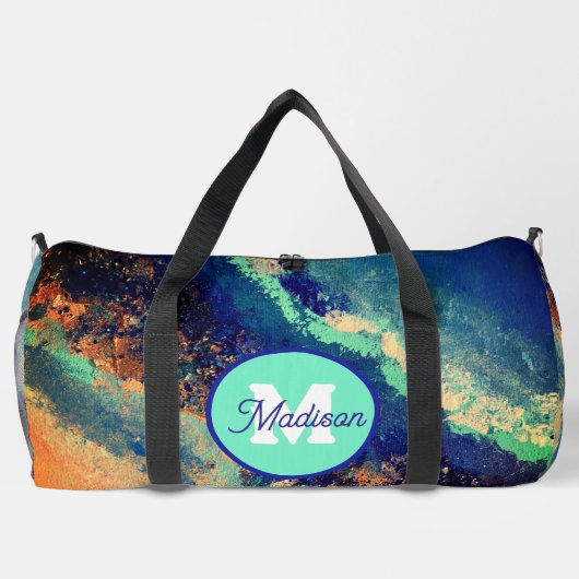 Schöne mit Monogramm Tasche (Rückseite)