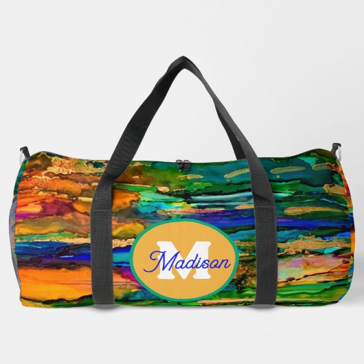 Schöne mit Monogramm Tasche (Rückseite)