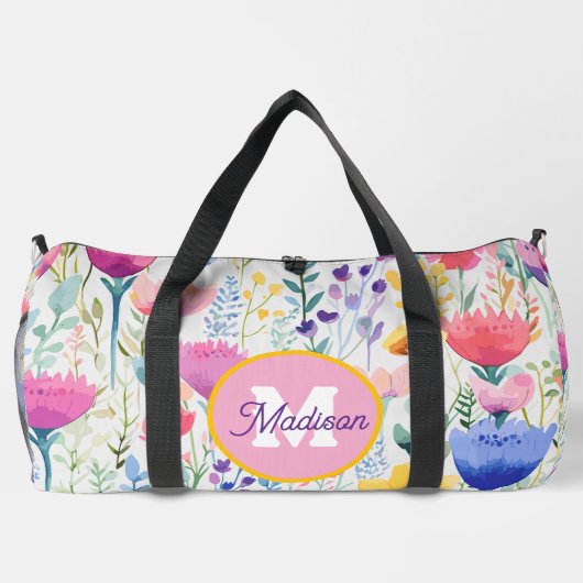 Schöne mit Monogramm Tasche (Rückseite)