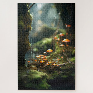 Schöne mittelalterliche Fantasy Landschaft 1014pcs Puzzle