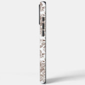 Schöne Mocha Mousse Vintag Case-Mate iPhone Hülle (Rückseite / Links)