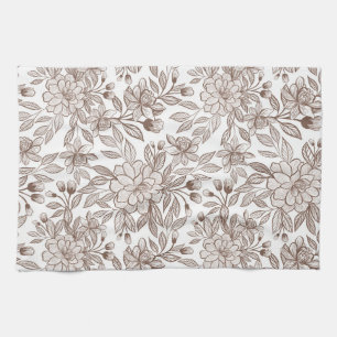 Schöne Mocha Mousse Vintag Geschirrtuch