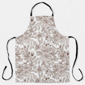 Schöne Mocha Mousse Vintag Schürze (Vorderseite)