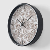 Schöne Mocha Mousse Vintag Uhr (Winkel)