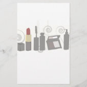 Schöne Mode Schönheit Makeup Artist Business Flyer (Hinten)