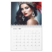 Schöne Modefrau ArtCalendar Kalender (Jan 2027)