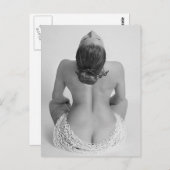 Schöne Modellkunstfotografie Postkarte (Vorne/Hinten)
