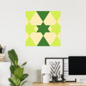 schöne moderne abstrakte Kunst Poster (Heimbüro)