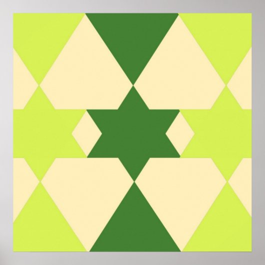schöne moderne abstrakte Kunst Poster (Vorne)