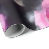 Schöne, moderne Aquarell Rosen Sammlung Geschenkpapier (Rolleneckpunkt)