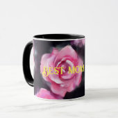 Schöne, moderne Aquarell Rosen Sammlung Tasse (Vorderseite Links)