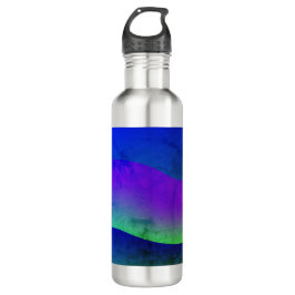 Schöne, moderne Art Wave Design Wasserflasche Trinkflasche
