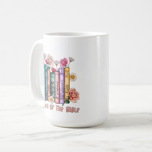 Schöne moderne Christliche Frauen's 15 oz Kaffeetasse (Vorderseite Links)