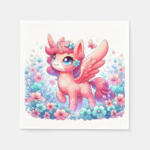 Schöne moderne Einhorn-Kinderdusche