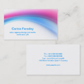 schöne moderne elegante Visitenkarte (Vorne/Hinten)