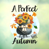 Schöne, moderne Erntedank Herbstkollektion Fensteraufkleber (Blatt 3)