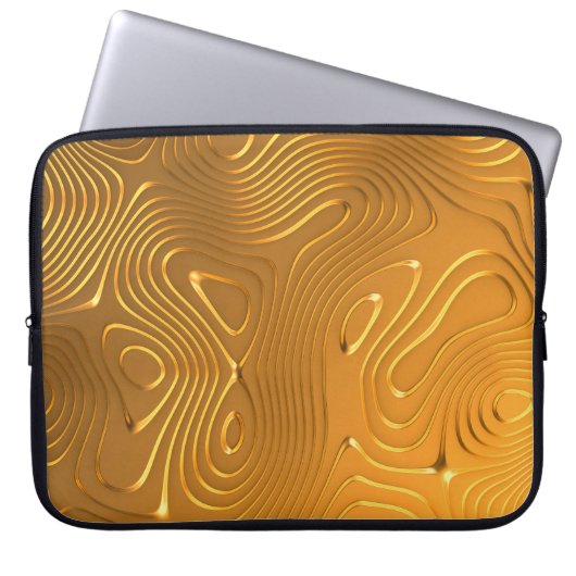 Schöne moderne Hintergrundtextur mit Relief, p Laptopschutzhülle (Vorderseite)