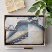 Schöne, moderne Niedliche Aquarellkatze Seidenpapier (Geschenk)