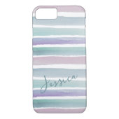 Schöne moderne Pastel Wasserfarbe Strippenmädchen Case-Mate iPhone Hülle (Rückseite)