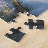 Schöne moderne Schneewinterlandschaft Puzzle (Seite)