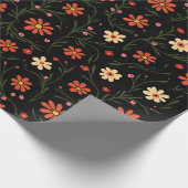 Schöne, moderne Vintage Sammlung Geschenkpapier (Ecke)