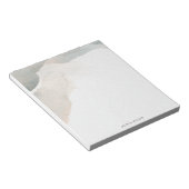 Schöne moderne Wasserfarbe Abstrakte Kunst Notizblock (angewinkelt)