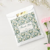Schöne moderne weiße Blumen und Beeren Geschenktütchen (Versiegelt)