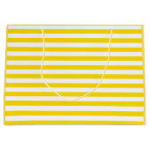 Schöne, modisch gelb gestrichene Vorlage Große Geschenktüte (Vorderseite)