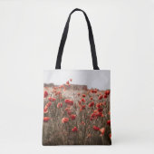 schöne Mohnblumen Tasche (Vorderseite)