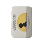 Schöne Momente Badematte (Vorderseite Vertikal)