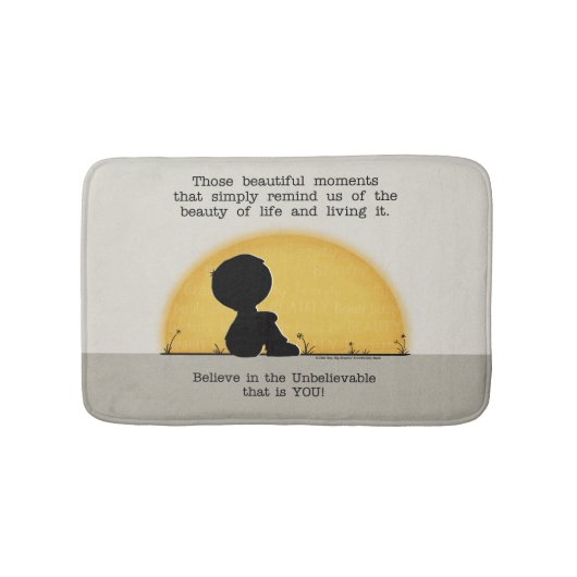 Schöne Momente Badematte (Vorderseite)