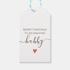 schöne Momente Hubby Merry Chirstmas Geschenkanhänger