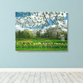 Schöne Momente im Elizabeth Park Leinwanddruck (Insitu (Holzboden))