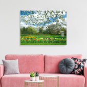 Schöne Momente im Elizabeth Park Leinwanddruck (Insitu (Wohnzimmer))