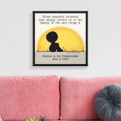 Schöne Momente Leinwanddruck (Insitu (Wohnzimmer))