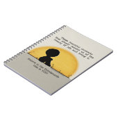 Schöne Momente Notizblock (Linke Seite)