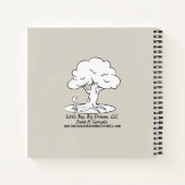 Schöne Momente Notizbuch (Rückseite)