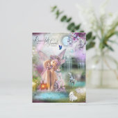 Schöne Moments Fairy Postkarte (Stehend Vorderseite)