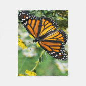 Schöne Monarch Butterfly Fleecedecke (Vorderseite)