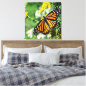 Schöne Monarch Butterfly Leinwanddruck (Insitu (Schlafzimmer))