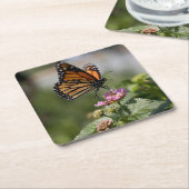 Schöne Monarch Butterfly Rechteckiger Pappuntersetzer (angewinkelt)